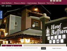 Tablet Screenshot of hotelbelfiore.it